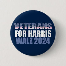 Veteranen für Harris Walz 2024 Wahl Blue