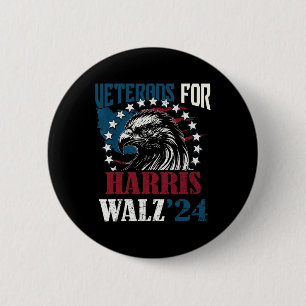 Veteranen für Harris Wheimer 2024 Vote Tim W Kamal Button