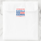 Veteranen für Kamala Harris 2024 - Aufkleber für d (Tasche)