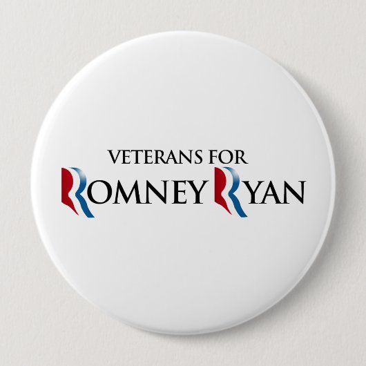 VETERANEN FÜR ROMNEY RYAN.png Button (Vorderseite)