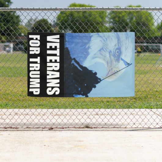 Veteranen für Trump 2024 Banner (Insitu)