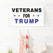 Veteranen für Trump Banner (Insitu)