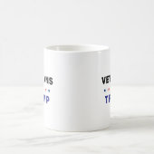 Veteranen für Trump Kaffeetasse (Mittel)