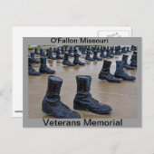 Veteranen-Gedenkwanderung Postkarte (Vorne/Hinten)