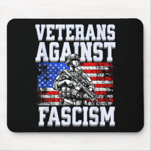 Veteranen gegen den Faschismus US patriotische Arm Mousepad