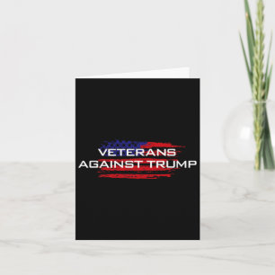 Veteranen gegen Trump - Anti-Trump Karte