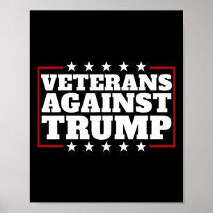 Veteranen gegen Trump Anti-trump Veteranen gegen Poster