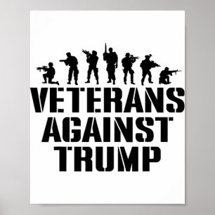 Veteranen gegen Trump Anti-trump Veteranen Gegen Poster