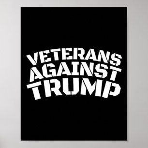 Veteranen gegen Trump Anti-Trump Veteranen gegen Poster