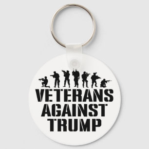 Veteranen gegen Trump Anti-trump Veteranen gegen Schlüsselanhänger
