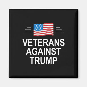 Veteranen gegen Trump - Magnet