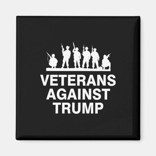 Veteranen gegen Trump Magnet (Vorne)