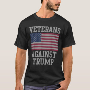 Veteranen gegen Trump Patriotic USA T Shirt T Shi