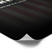 Veteranen gegen Trump - Protest Poster (Ecke)