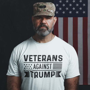 Veteranen gegen Trump T-Shirt