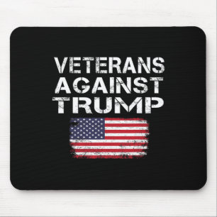 Veteranen gegen Trump-T-Shirt Militärvets gegen T Mousepad