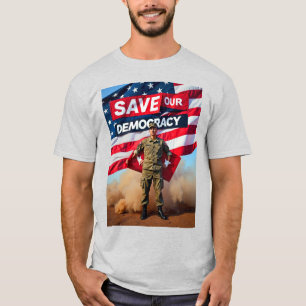 Veteranen gegen Trump und Faschismus T-Shirt