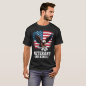 Veteranen Keine Könige Amerikanischer Adler T-Shirt (Vorne ganz)