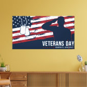 Veteranen  leinwanddruck (Insitu (Wohnzimmer))