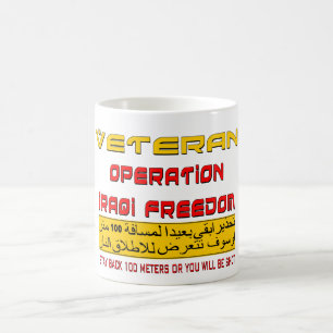 Veteranen-Operations-Iraker-Freiheit Kaffeetasse