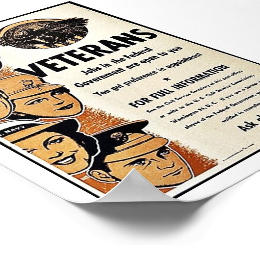 Veteranen Poster (Ecke)