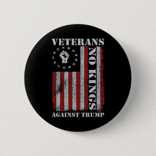 Veteranen protestieren gegen USA-Flagge No Kings A Button