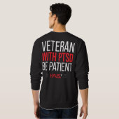 Veteranen-Pullover, Veteran mit PTSD-Ausrüstung, f Sweatshirt (Schwarz voll)