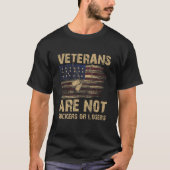 Veteranen sind nicht Sucker oder Verlierer Biden 2 T-Shirt (Vorderseite)