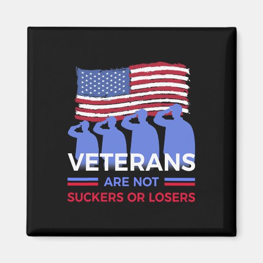 Veteranen sind weder Schläger noch Verlierer Magnet (Vorne)
