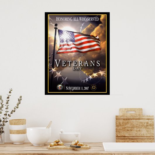 Veteranen-Tag 2007-Poster Poster (Küche)