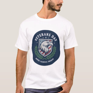 Veteranen-Tag Ehre Opfer Freiheit T-Shirt
