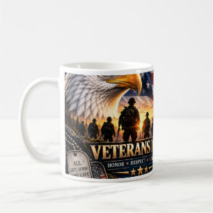 Veteranen-Tag Freiheit Ist Nicht Kostenlos Patriot Kaffeetasse