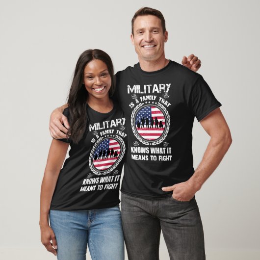 Veteranen-Tag Militärfamilie T - Shirt (Unisex)