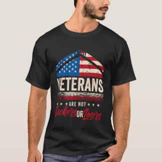 Veteranen-Tag Nicht Trottel oder Verlierer Patriot T-Shirt