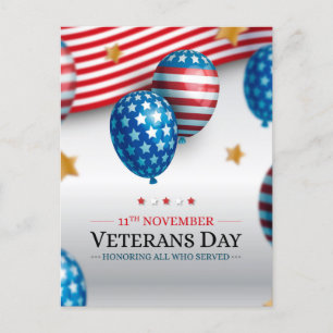Veteranen-Tag Postkarte