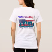 Veteranen-Tag Tri-Blend Shirt (Rückseite)