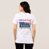 Veteranen-Tag Tri-Blend Shirt (Rückseite voll)