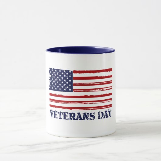 Veteranen-Tag und Morgencode Tasse (Zentrum)