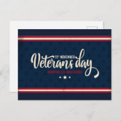 Veteranen-Tagespostkarte Postkarte (Vorne/Hinten)