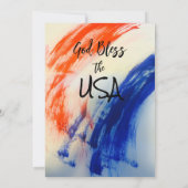 Veteranen-Tageswohnung Danke Karte (Rückseite)