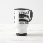 Veteranen-Tasse | Patriotischer Kaffee-Cup für das Reisebecher (VorderseiteRechts)