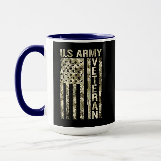 Veteranen-Tasse | Patriotischer Kaffee-Cup für das Tasse (Links)
