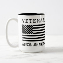Veteranen-Tasse | Patriotischer Kaffee-Cup für das