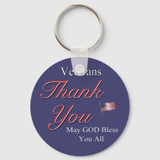 Veteranen, vielen Dank. Schlüsselanhänger (Vorderseite)