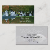 Veteranen Visitenkarte (Vorne/Hinten)