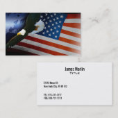 Veteranen-Visitenkarten Visitenkarte (Vorne/Hinten)