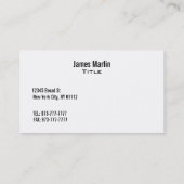 Veteranen-Visitenkarten Visitenkarte (Rückseite)