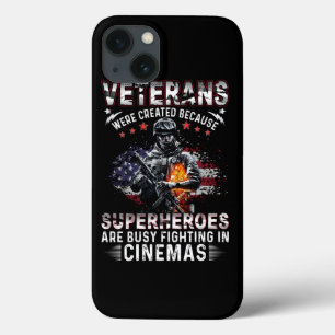 Veteranen, weil Superhelden in Cinemas beschäftigt Case-Mate iPhone Hülle