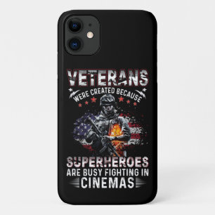 Veteranen, weil Superhelden in Cinemas beschäftigt Case-Mate iPhone Hülle