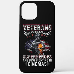 Veteranen, weil Superhelden in Cinemas beschäftigt Case-Mate iPhone Hülle